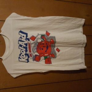 Kool-Aid Man T-shirt with the sleeves cut out